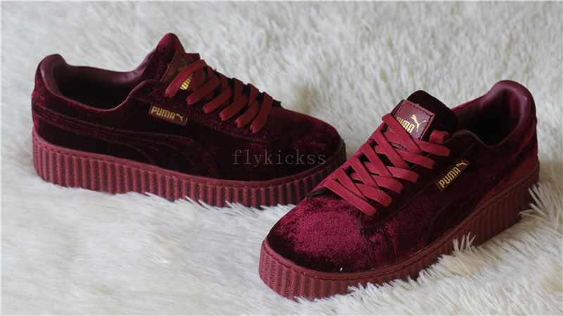 Puma Fenty Rihanna Creeper Velvet Royal Purple